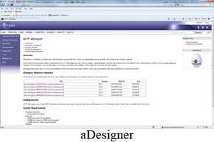 aDesigner Tool Screenshot