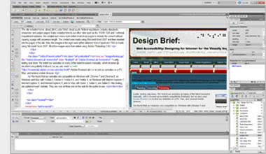 Adobe Dreamweaver CS5 Screenshot