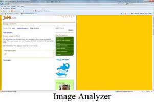 Image Analyzer Screenshot