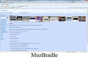 MozBraille 
              Tool Screenshot